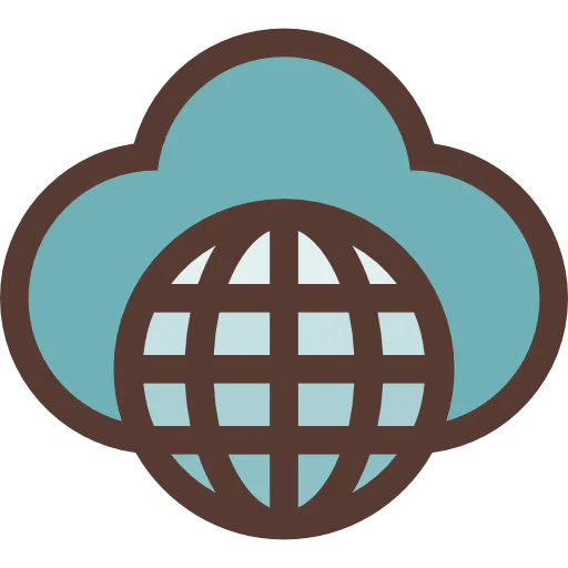 Cloud computing icon