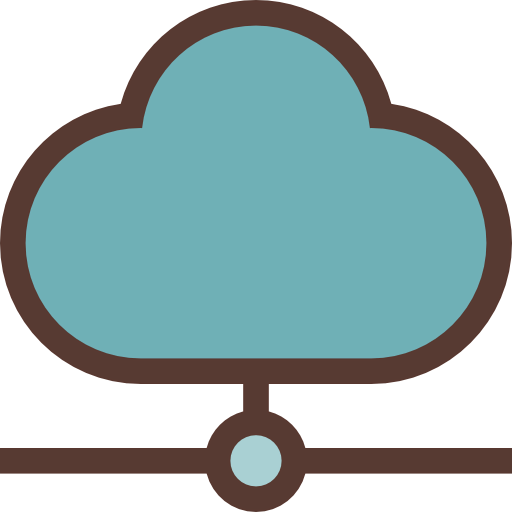 Cloud computing icon