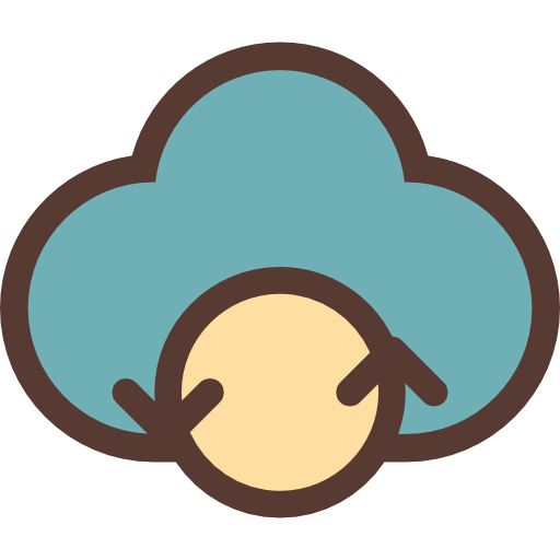 Cloud computing icon