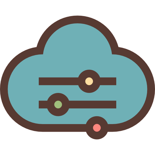 Cloud computing icon