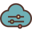 Cloud computing icon 64x64