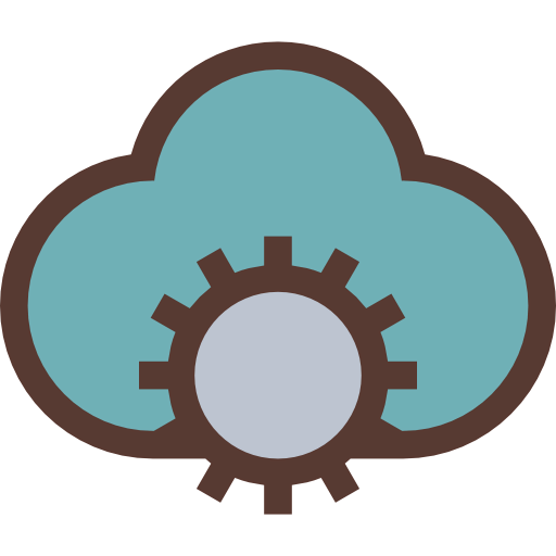 Cloud computing icon