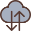 Cloud computing icon 64x64