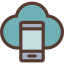 Cloud computing icon 64x64