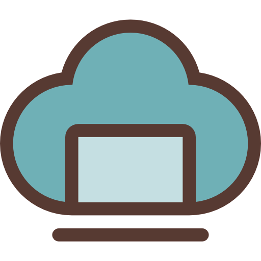 Cloud computing icon