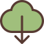 Cloud computing icon 64x64