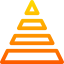 Pyramid chart Ikona 64x64