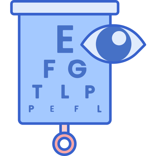 Eye test icon