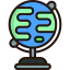 Earth globe icon 64x64