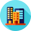 Office block icon 64x64