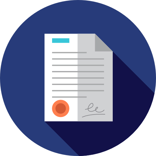 Contract icon