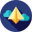 Paper plane icon 64x64