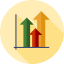 Bar chart icon 64x64
