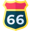 Route 66 icon 64x64