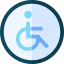 Disabled sign icône 64x64