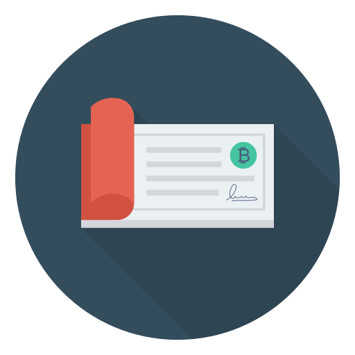 Cheque icon