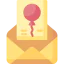 Birthday invitation icon 64x64