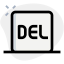 Delete biểu tượng 64x64