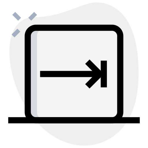 Tab key icon