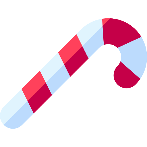 Candy cane icon