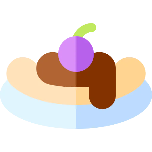 Banana split icon