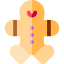 Gingerbread man ícono 64x64