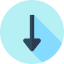 Down arrow icon 64x64