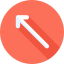 Diagonal arrow Symbol 64x64