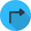 Turn right icon 64x64