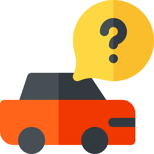 Driving test icon