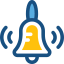 Alarm bell icon 64x64