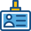 Id card icon 64x64