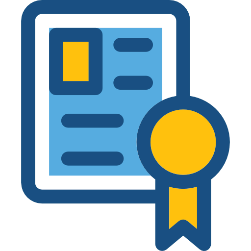 Certificate icon
