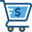 Shopping cart icon 64x64