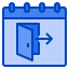 Clock out icon 64x64