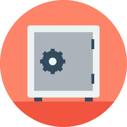 Safe box icon