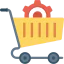 Shopping cart icône 64x64