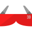3d glasses icône 64x64