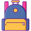 School bag icon 64x64