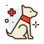 Service dog icône 64x64
