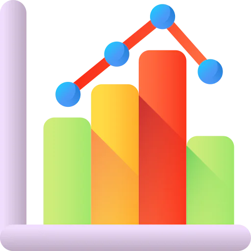 Bar graph icon