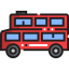 Double decker bus ícone 64x64