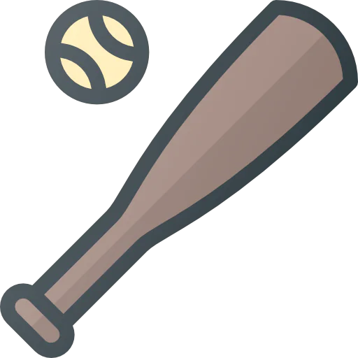Baseball bat icon
