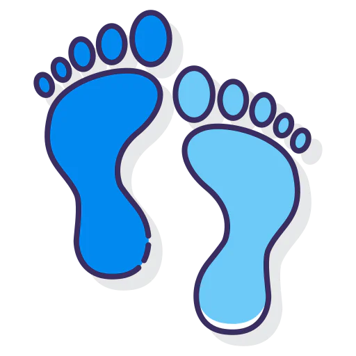 Footsteps icon