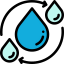 Water cycle icon 64x64