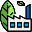 Eco factory icon 64x64