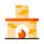 Fireplace icon 64x64