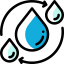 Water cycle icon 64x64