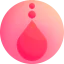 Blood drop icon 64x64