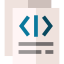Code ícone 64x64